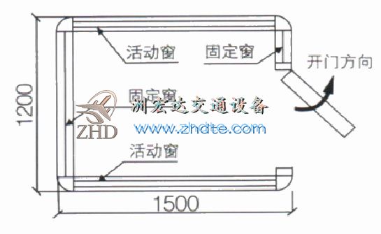贵州省洲宏达岗亭ZHD-GT-01