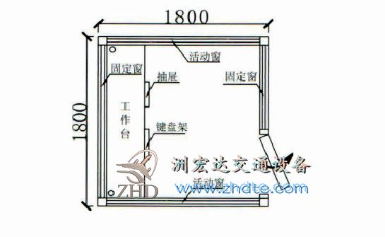 贵州省洲宏达岗亭ZHD-GT-40
