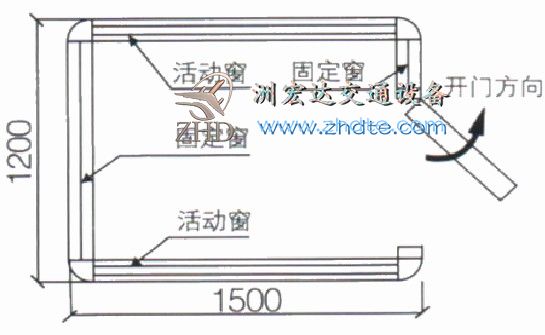 贵州省洲宏达岗亭ZHD-GT-09