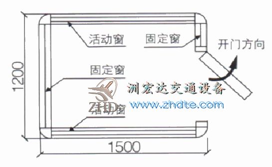 贵州省洲宏达岗亭ZHD-GT-02
