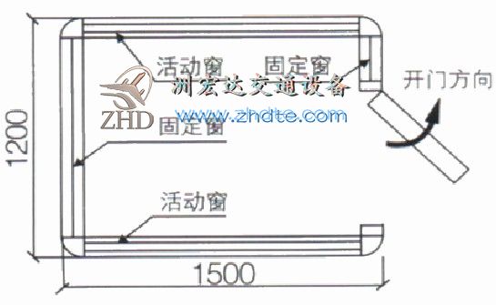 贵州省洲宏达岗亭ZHD-GT-11