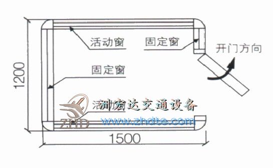 贵州省洲宏达岗亭ZHD-GT-07