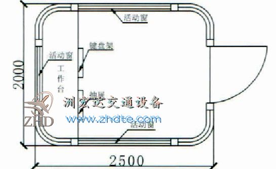 贵州省洲宏达岗亭ZHD-GT-33