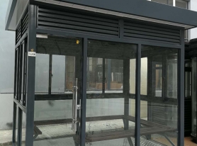 洲宏达吸烟亭ZHD-GT-XY