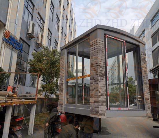 洲宏达(ZHD)-贵州碧桂园文化石岗亭