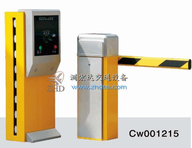 停车场票箱道闸组合CW001215