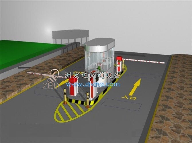 洲宏达停车场系统009